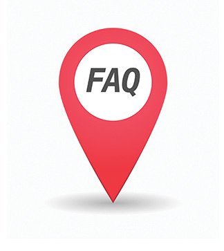 FAQ location pin